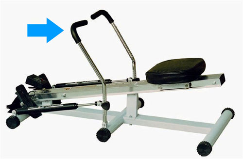 划船器上的手把套应用